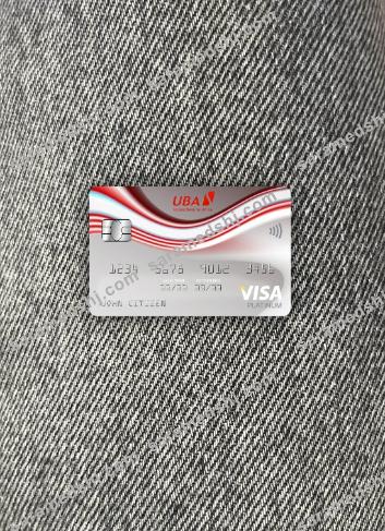Guinea UBA visa platinum card photolook front